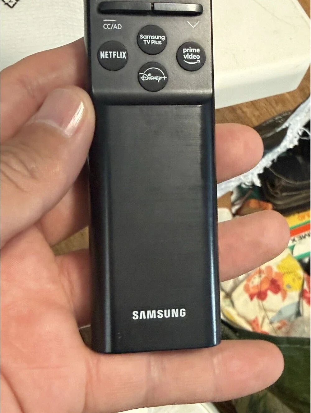 Original Samsung Smart TV Remote Control (Color: Black